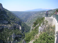 Belvdre de Castellares, Gorges de la Nesque